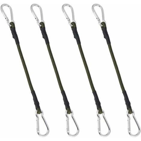 Tendeurs résistants de 30cm pour camping, bagages, voyages,(4pcs) (1/4)