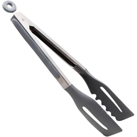 Pinces à barbecue, pinces de cuisine, petits ustensiles de cuisine, vaisselle de buffet, ustensiles de cuisine, pinces de service, pinces de cuisine en silicone (12 pouces) (1/4)
