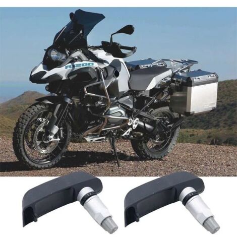 Capteur de pression des pneus, compatible avec le capteur de surveillance de la pression des pneus avant et arrière de la moto BMW (1/4)