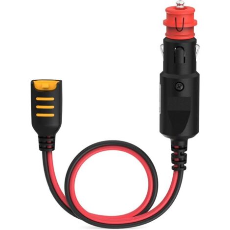 Connect CIG Plug, Connexion Permanente pour Batteries Difficiles d’Accès, Connexion au Chargeur de Batterie Via Les Prises d'Accessoires 12V du Véhicule, pour Voitures, Motos, etc. (1/4)