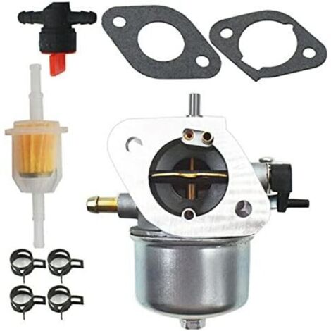 Carburateur pour Kawasaki FH430V FS481V Moteur 15003-7047 15003-7061 Tondeuse à gazon Pièces de tondeuse à gazon (Color : Silver) (1/4)