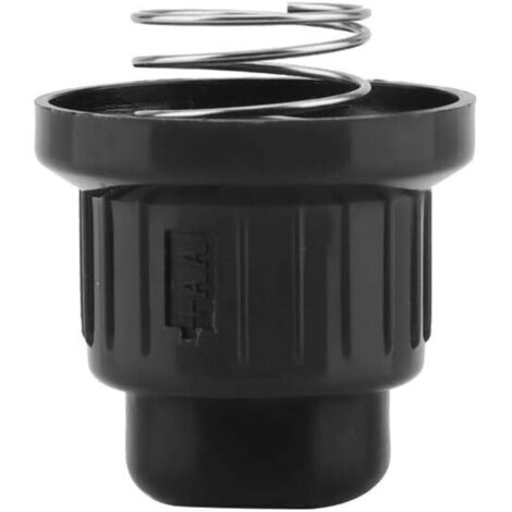 Bouchon d'allumeur à bouton poussoir, bouchon d'allumeur en plastique noir (1/4)