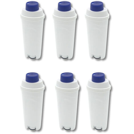 Ersatzteil - SOS Accessoire Lot de 6 Filtre à eau pour Delonghi DLSC002 Certifié TÜV pour DLSC002, SER3017 & 5513292811 ECAM, ESAM, ETAM - - DELONGHI, BEKO (1/2)