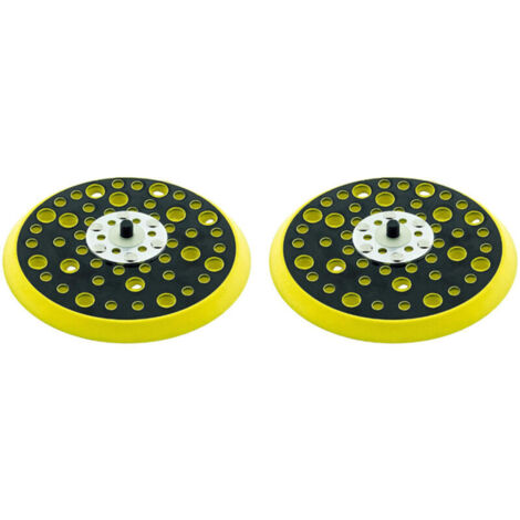 150mm 5/16 Thread 52 Hole Loop Backing Pad Compatible avec Mirka (2pcs) (1/3)