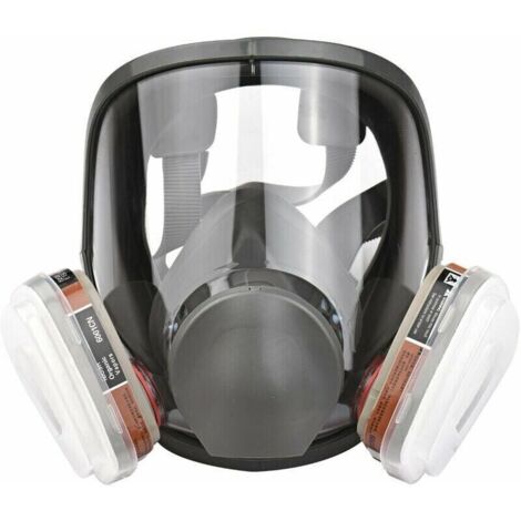 Respirateur réutilisable couverture intégrale 16 en 1 respirateur à vapeur organique pour la peinture, le polissage, le soudage et autres protections de travail