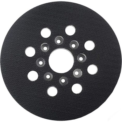 125 mm Plateau de ponçage Compatible avec Bosch GEX 125-1 AE, PEX 220 A, PEX 220 AE, Skil 7402/7490 (1/4)