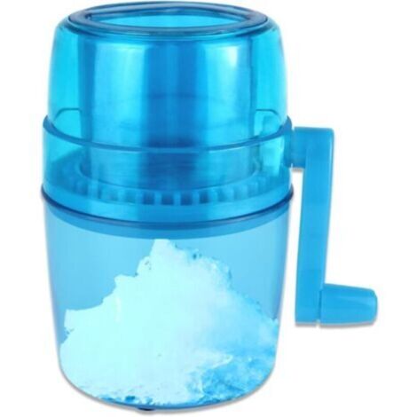 Broyeurs à Glace à manivelle 4L,Machine à Glace pilée Portable Pas Besoin de Brancher Manuel Crushed Ice Maker avec Lame en Acier Inoxydable pour Glace rasée、Les Cocktails (1/4)