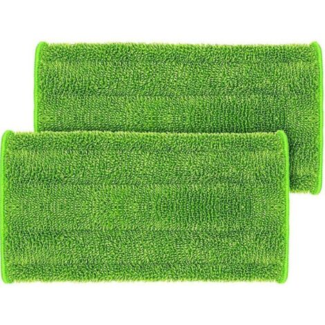 Vadrouille de rechange en 3 pièces pour vadrouille en microfibre lavable par pulvérisation Swiffer WetJet, 12 × 6 pouces (1/4)
