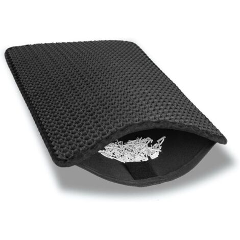 Tapis de litière pour Chat, 30x45cm Tapis Litière Chat Bac à Litière pour Chats, EVA Imperméable Conception en nid d'abeille à Double Couche Tapis de Toilette Chat, Convient aux Petits Animaux