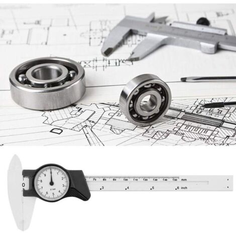 Jauge Micrométrique en Acier Inoxydable, Pied à Coulisse de Montre Numérique 0-150 Mm avec écran LCD Précision de 0,1 Mm pour la Mesure de L'extérieu (1/3)