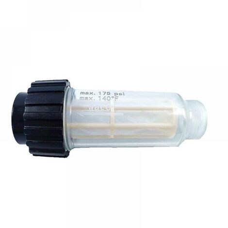 Filtre à eau avec raccord instantané - Pour nettoyeur haute pression Connexion 3/4" Cliparto - Compatible avec Karcher 4.730-059.0 (1/3)