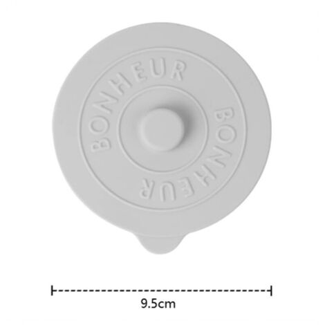 3 Pièces Couvercles en Silicone, Couvercles de Tasse, Réutilisables Anti Poussière Cup Lid Couvercles, 9.5CM Couvercles, pour Maison, Extérieur, Tasse, Café (1/3)