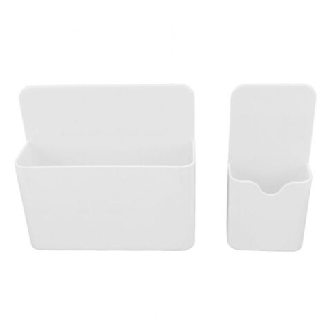 Porte-marqueur magnétique effaçable à sec et boîte de rangement pour effaceur de tableau blanc pour bureau et salle de classe (1/3)