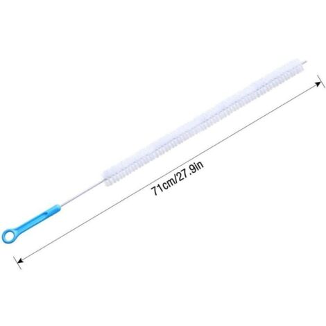 2 pièces brosse de nettoyage de canalisations de 71 cm, brosse de nettoyage de canalisations, brosse de nettoyage de tuyaux d'évier (1/3)