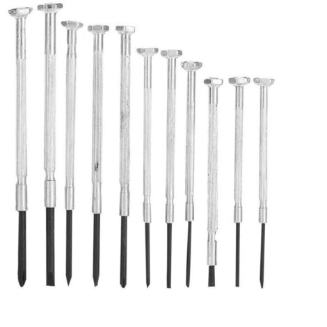 11 en 1 Kit Tournevis de Précision,Jeu de mini tournevis,pour Réparation de Lunettes et Appareils Électroniques Mini Tournevis pour Montres