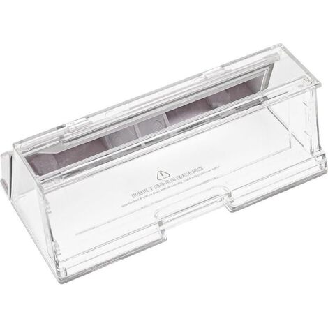Bac à poussière Compatible avec Xiaomi Roborock S55, S6, S60, T4, T6 aspirateur Robot - Boîte de Remplacement, Plastique, Blanc (1/3)