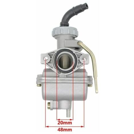 Carburateur PZ20 pour moteur 4 temps 50cc, 70cc, 90cc, 110cc, 125cc, ATV, utv, Honda CRF50F, CRF80F, XR50R, avec filtre à Air et à carburant (1/3)