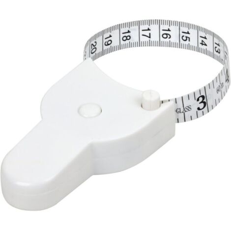 Ruban à mesurer aux formes du corps pour mesurer la taille aide régime perte de poids (1/3)