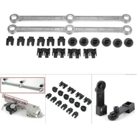 Compatible avec Mercedes 3.0L V6 OM642 W164 Kit collecteur d'admission Kit de tiges de connexion pour collecteur d'admission d'air 6420903237
