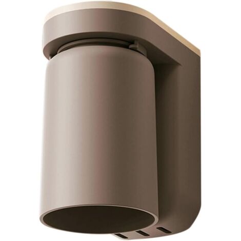 Lot de 2 porte-brosses à dents à coller, support mural avec tasse, support de brosse à dents à coller 2 en 1, support de brosse à dents de douche pour salle de bain (marron) (1/3)