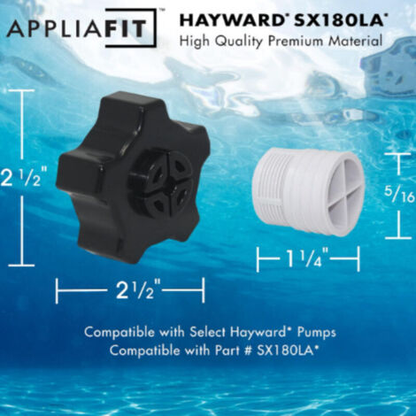 Diverses applications - Kit d'assemblage fiable de bouchon de vidange compatible avec Hayward SX180LA