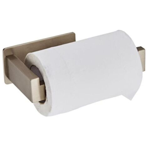 Porte-papier toilette en acier inoxydable-argent (1/3)