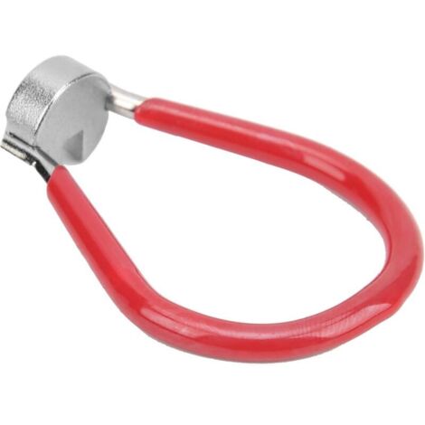 Outil de réparation en acier, clé à rayons de roue de vélo (rouge), 4 pièces (1/3)