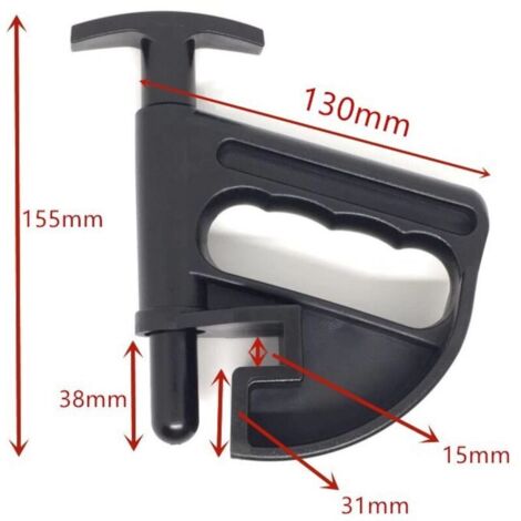2pcs Pneu Top Clamp Tire Tire Accessoires de Machine de démontage des pneus de Voiture Outil auxiliaire (1/3)