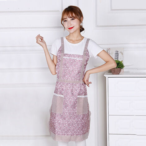 Tablier de Cuisine joli imperméable Tablier cuisine (77cm70cm) (1/2)