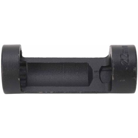 Douille pour écrou de jambe de force haute résistance efficace 12 points 81 mm Outil de démontage de jambe de force de suspension universel pour voitures 22 mm/0,9 po (1/3)