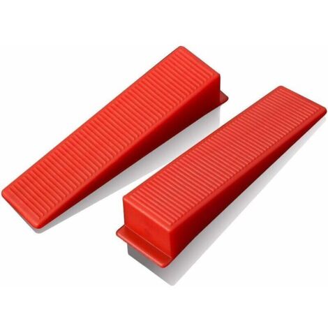 Niveleur de carrelage de type insert, inserts rouges 100/paquet2+pinces recommandées 1 (1/3)