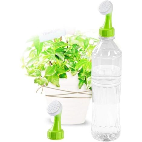 Arroseur Bouchon de Bouteille 4 pcs, Vase d'arrosage Bouilloire Pomme de Douche Outils de Jardin, Arrosoirs pour Bouteilles d'eau Outil d'abreuvement ménager pour Plantes en Pots (1/3)