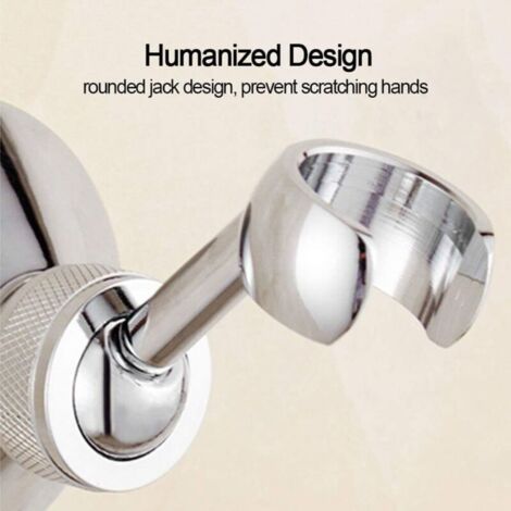 Support De Douche Mural Support Mural Pour Douchette orientable 360°pour douchette ou pommeau de douche