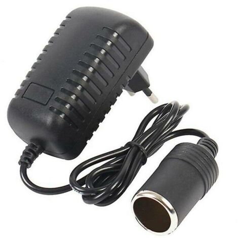 Pièces de convertisseur d'adaptateur de prise d'allume-cigare de voiture portative de 220v à 12v