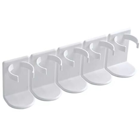 Boîte de rangement murale pour la porte arrière d'une armoire à miroir, étagère de rangement de salle de bain pour crème pour les mains, dentifrice et nettoyant visage, 23,4 x 7 x 4,2 cm (1/4)