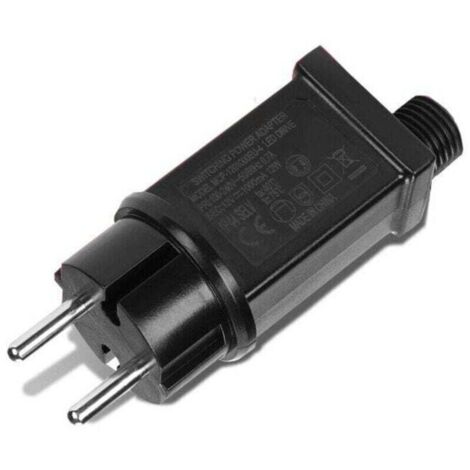 Alimentation LED 12V, transformateur LED IP44 Pilote d'adaptateur LED Basse Tension pour Christmas Light, String Light