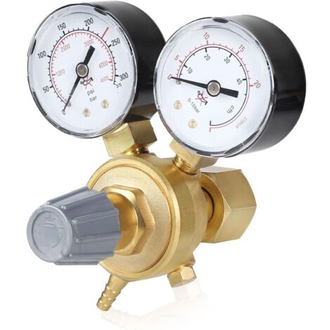 Réducteur de Pression Argon CO2 pour Soudage MIG MAG TIG WIG 315 Bar Raccord W21,8