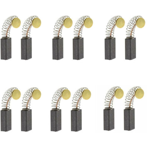 Balais de Charbon Universels pour Meuleuse d'Angle et Ponceuse Orbitale – 6 Paires (1/2)