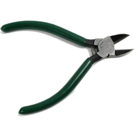 Pince coupante diagonale en chrome vanadium de mécanicien, Pince coupe-cable d'électricien, 152.4 mm (1/4)