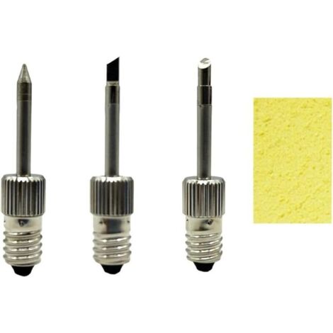 3 PièCes Pointes de Soudure en Laiton USB TêTe de Fer à Souder Pointes de Soudure pour Stations de Soudure D'Interface E10 (1/4)