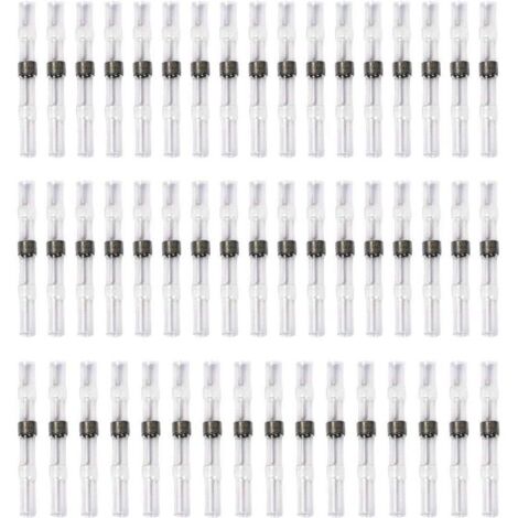 50 Cosses Électriques en Cuivre à Soudure avec Gaine Thermorétractable pour Câbles et Fils (1/4)