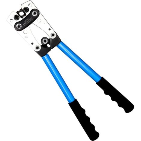 Pince à sertir pour cosses de cable AWG 10-0, 6/10/16/25/35/50 mm2 Convient pour l'électronique automobile (1/4)