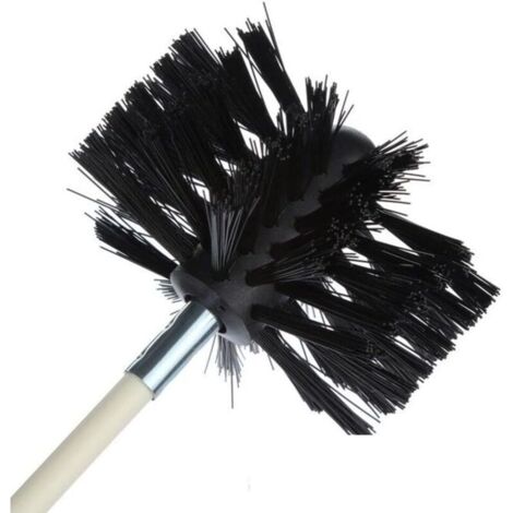 1 Brosse de Nettoyage de Cheminée, 150 mm Brosse de Remplacement pour Le Kit de Nettoyage des Poêles à Granulés, kit de Nettoyage de Conduit de Séchage, Outil Nettoyage pour Cheminées