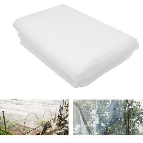 Filet anti-insectes 3m x 10m, filet de jardin, filet anti-insectes à mailles fines, utilisé pour protéger les plantes, les fleurs et les légumes. (1/4)