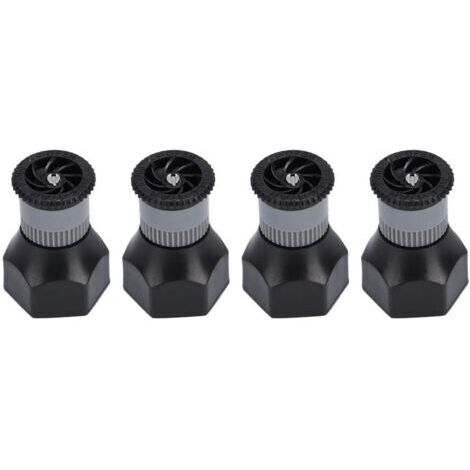 Tête d'arrosage de pelouse enterrée de type turbine Mumusuki G1/2 pouce, filetage interne DN15, buse d'arrosage de jardin réglable enterrée, tête d'arrosage automatique. (1/4)