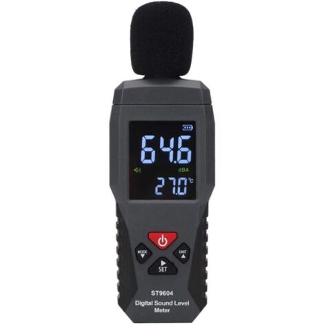 Sonomètre Sonomètre numérique, plage de mesure 30-130dB