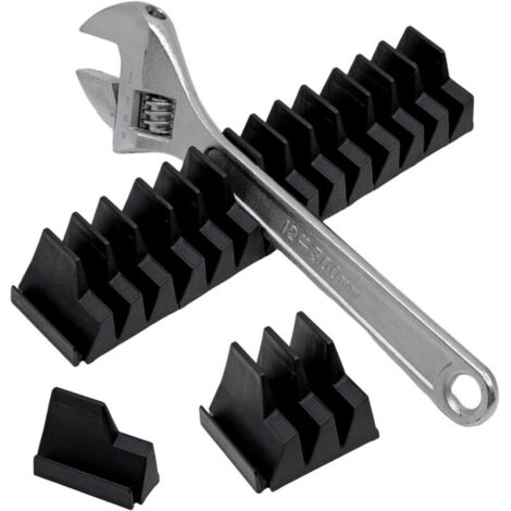 Support de Rangement pour Clés Modulaires Porte-outils pour 23 Clés Mixtes Support de Clé Barres magnétiques Organisateur de Clés à Cliquet
