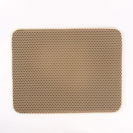 Tapis Litière Chat de Qualité Supérieure - Grand Tapis Chat à Utiliser comme Tapis Litière pour Chat - Tapis pour Bac à Litière - Tapis Chat Litière