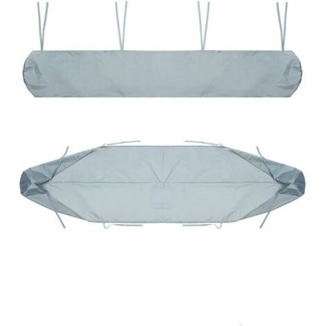 GABRIELLE Sac de Protection pour Store Banne 4m Gris Housse de Rangement pour Banne Manuel Rétractable Housse de Protection Anti-poussière imperméable pour auvent de terrasse (1/5)