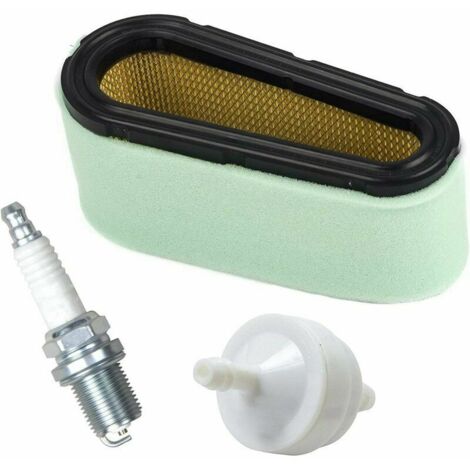Bardusch-496894S 496894 Air Filter 272403S Préfiltre avec Filtre à Carburant 394358 pour Moteurs Briggs & Stratton 282700 283700 12.5 17 HP (1/4)